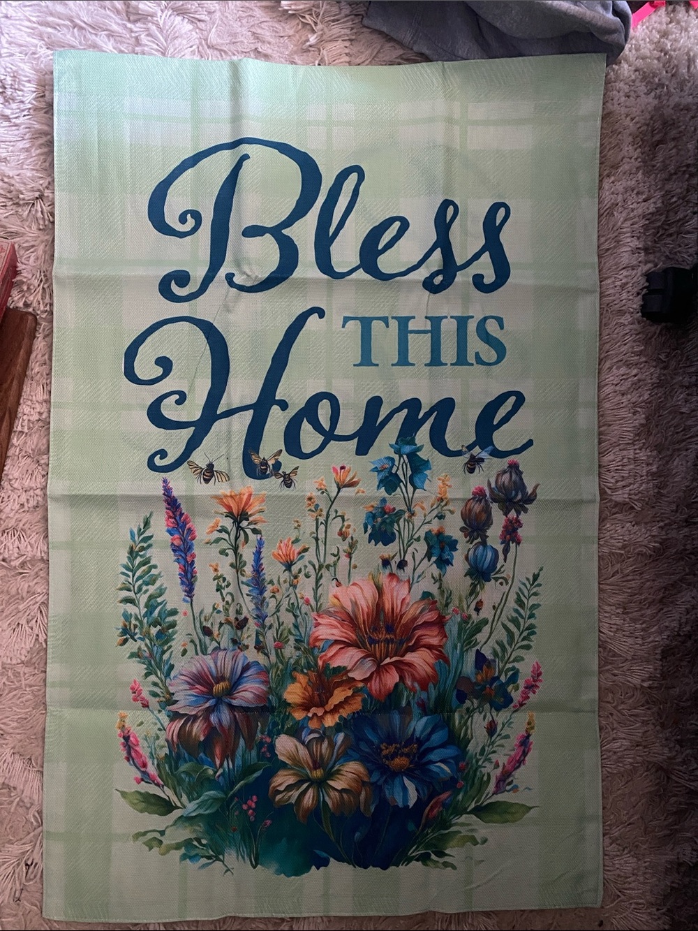 New in the bag Porch flag